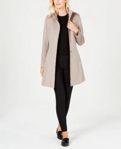 Calvin Klein Stand-collar Walker Coat In Thistle | ModeSens