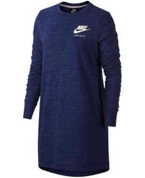 nike gym vintage long sleeve dress