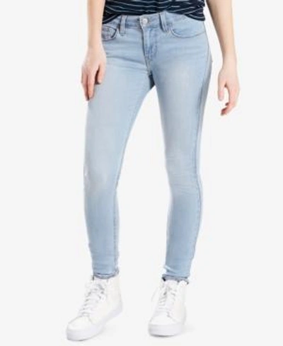 Shop Levi's 535 Super Skinny Jeans, Short And Long Inseams In Bluewater Dance