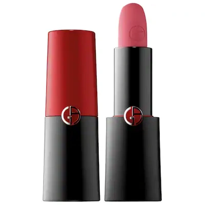 Shop Giorgio Armani Beauty Rouge D'armani Matte Lipstick 500 Fatale 0.14 oz/ 4 G