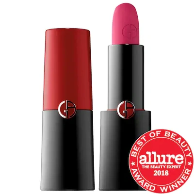 Shop Giorgio Armani Beauty Rouge D'armani Matte Lipstick 506 Maharajah 0.14 oz/ 4 G