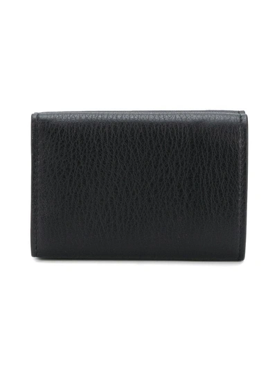 Shop Balenciaga Logo Wallet - Black