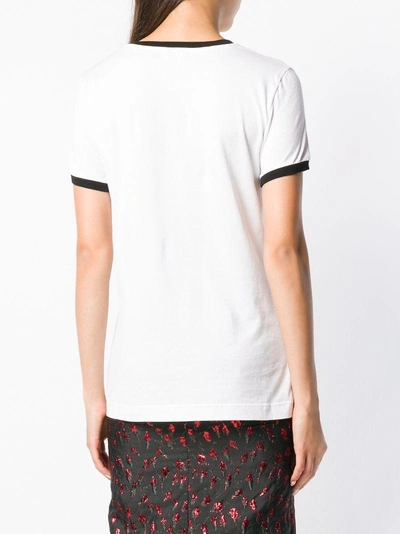 Shop Dolce & Gabbana Printed T-shirt - White