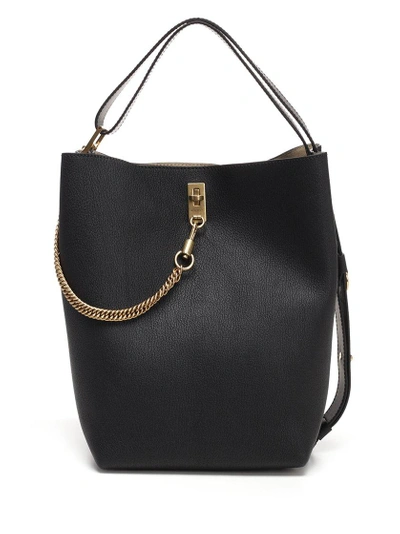 Shop Givenchy Gv Bucket Bag In Black