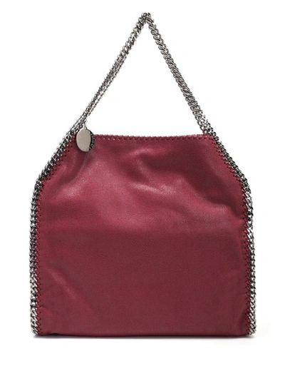 Shop Stella Mccartney Falabella Tote Bag In Red