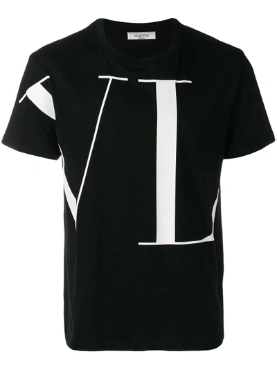 Shop Valentino Vltn Print T-shirt