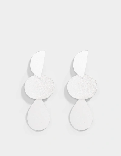 Shop Annie Costello Brown Thea Mini Earrings