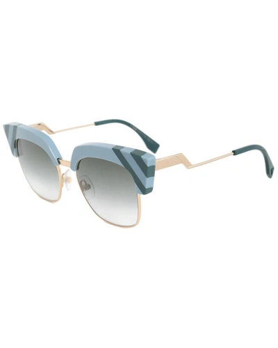 Shop Fendi Ff0241s 50mm Sunglasses In Nocolor