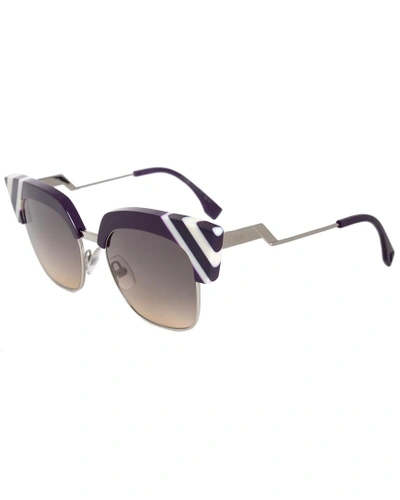 Shop Fendi Ff0241s 50mm Sunglasses In Nocolor