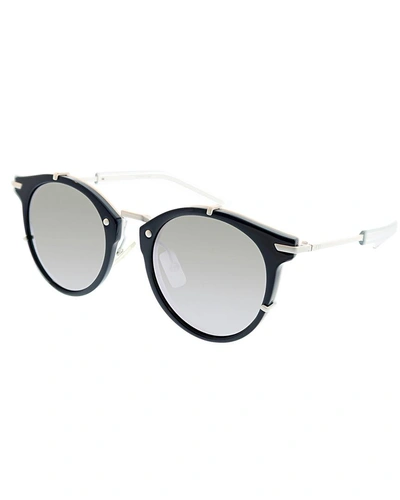 Shop Dior Rectangular 48mm Sunglasses In Nocolor