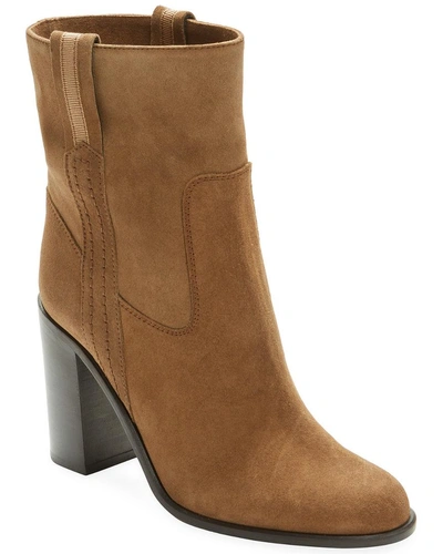 Shop Kate Spade Baise Leather Bootie In Nocolor