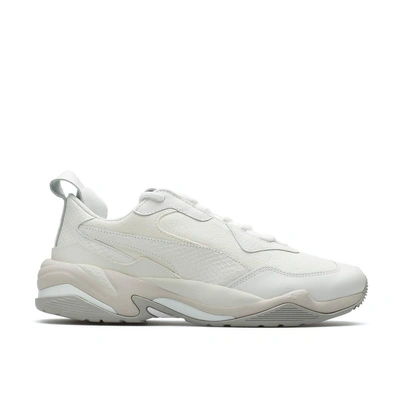 Shop Puma Thunder Desert Sneakers In White