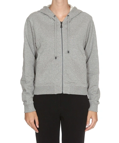 Shop Kenzo Tiger Hoodie In Grey