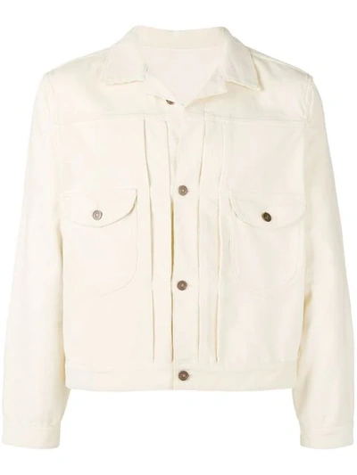 Shop Fortela Denim Jacket In Neutrals