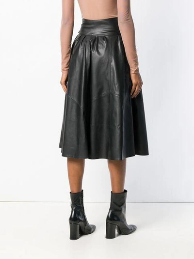 Shop Amen Waist Knot Wrap Skirt - Black