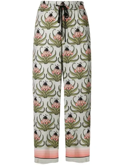 Shop Markus Lupfer Desert Flower Orla Joggers In Grey