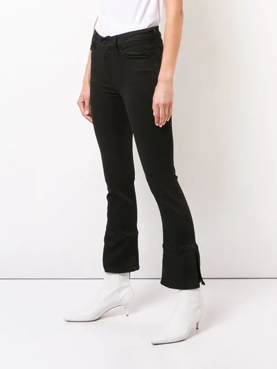 Le Crop mini boot jeans
