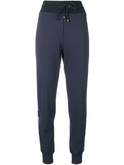 Shop Mr & Mrs Italy Regular Fit Joggers In Blue