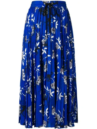 Shop Markus Lupfer Monkey Flower Skirt - Blue