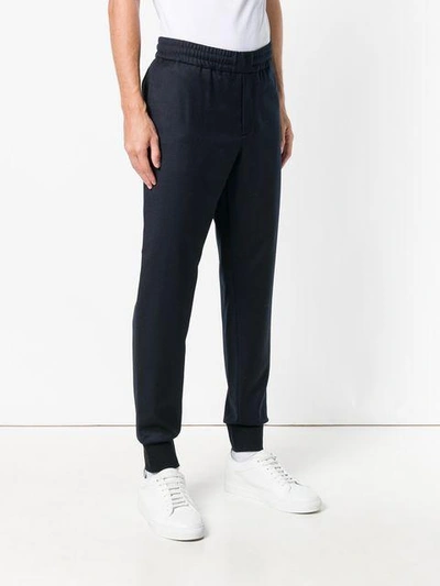 Shop Ps By Paul Smith Straight Leg Track Pants - Blue