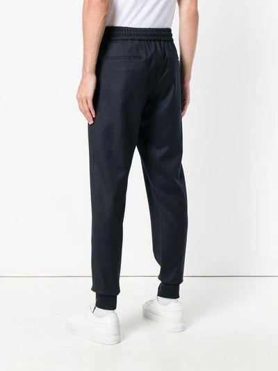 Shop Ps By Paul Smith Straight Leg Track Pants - Blue