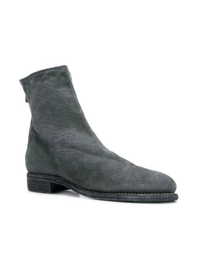 Shop Guidi Stiefel Aus Leder In Grey