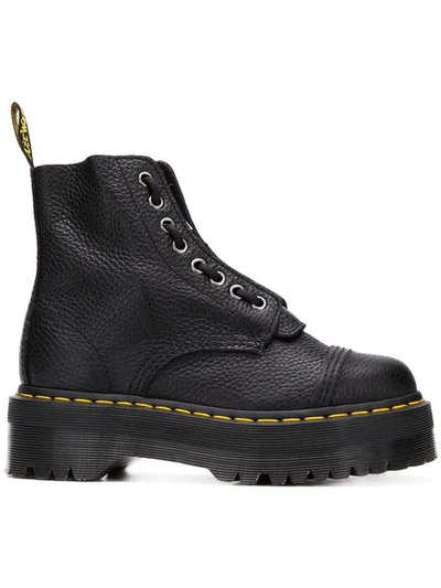 Shop Dr. Martens' Sinclair Platform Boots In Black
