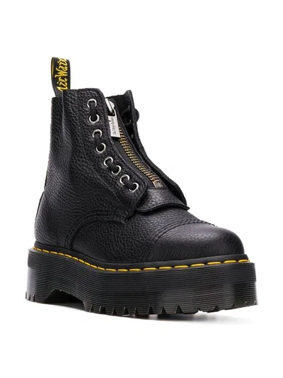 Shop Dr. Martens' Sinclair Platform Boots In Black