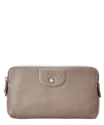 longchamp leather pouch