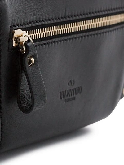 Shop Valentino Garavani Rockstud Spike Belt Bag - Black