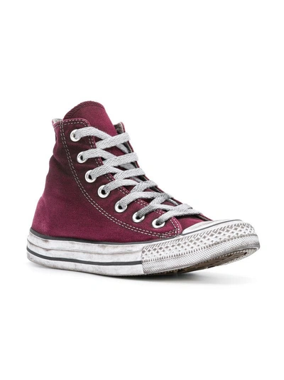 Shop Converse Classic Chuck Taylor All Star Hi-top Sneakers In Pink