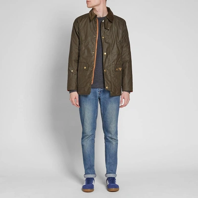 Barbour Lingmell Wax Jacket In Green | ModeSens