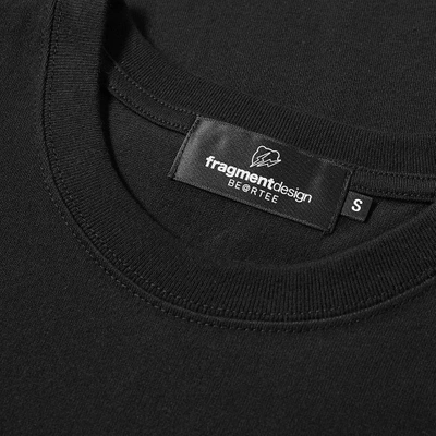 Shop Medicom X Fragment Design Circle Logo Be@rtee In Black