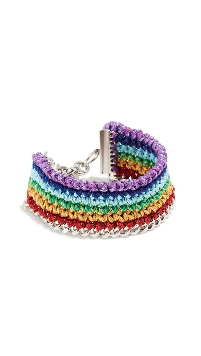 Shop Venessa Arizaga Chasing Rainbow Bracelet