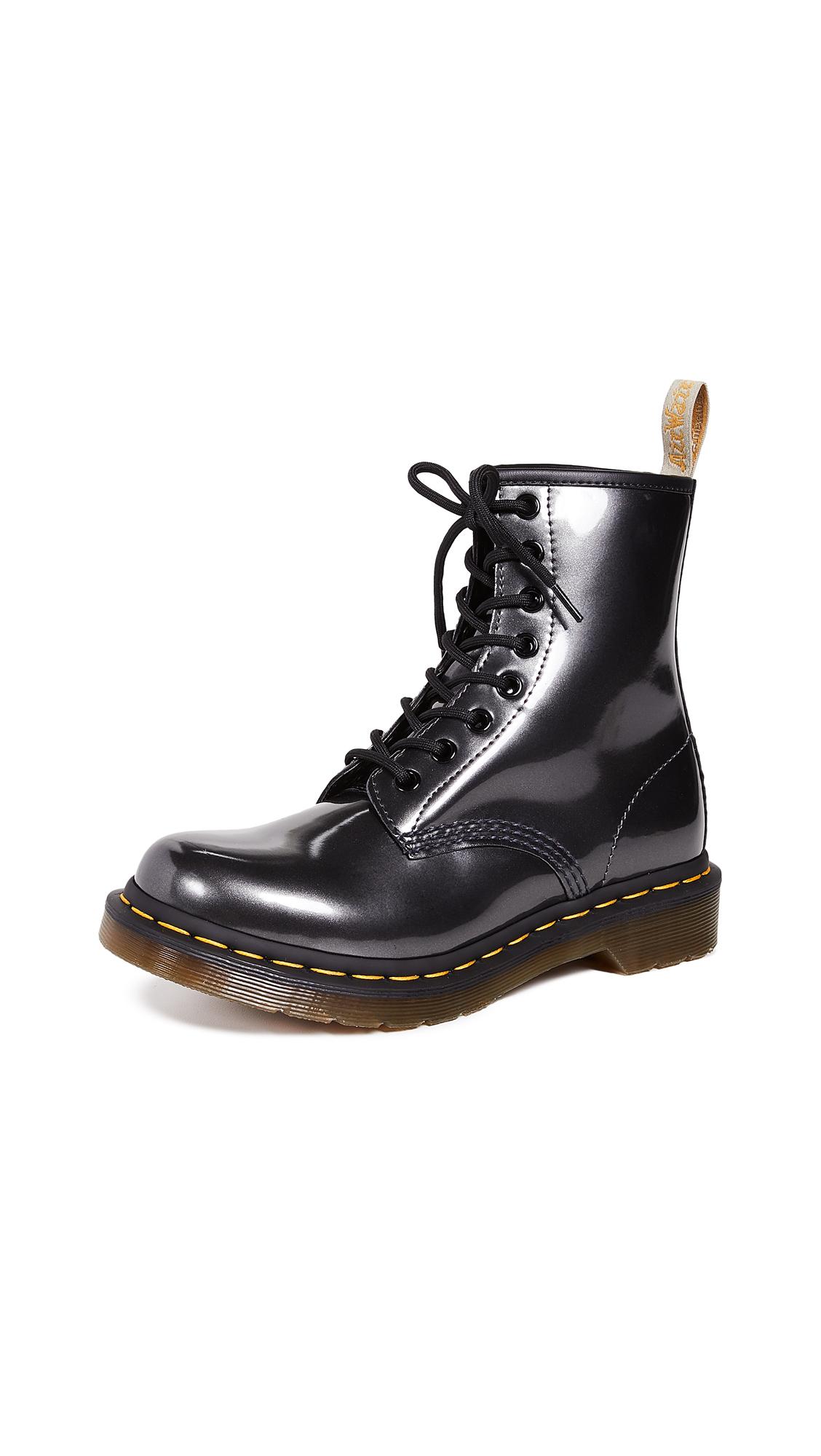 vegan 1460 chrome gunmetal