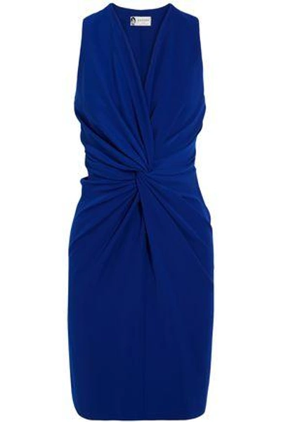 Shop Lanvin Woman Mini Dress Bright Blue