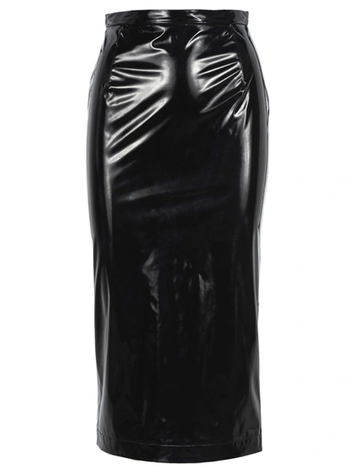 Shop N°21 N21 Skirt Vinile In Black