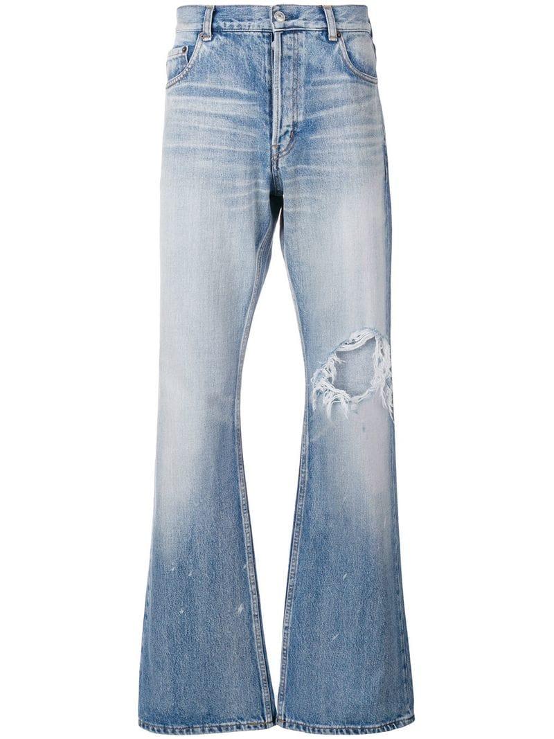 bootcut jeans balenciaga