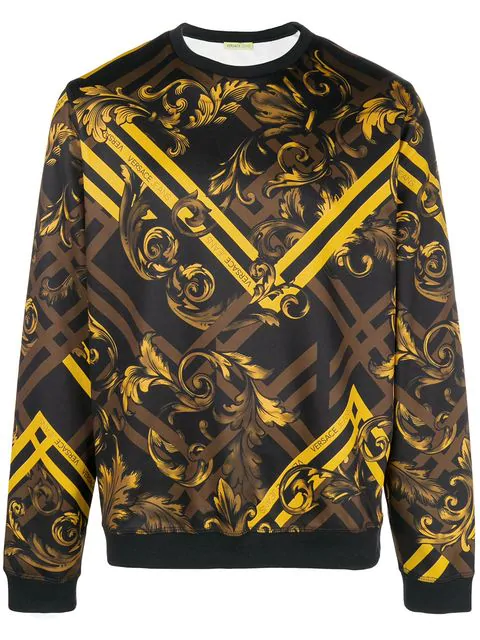versace jeans baroque sweatshirt