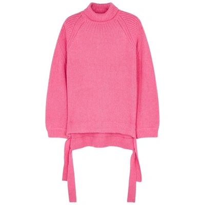 Shop Ellery Wallerian Pink Wool-blend Jumper