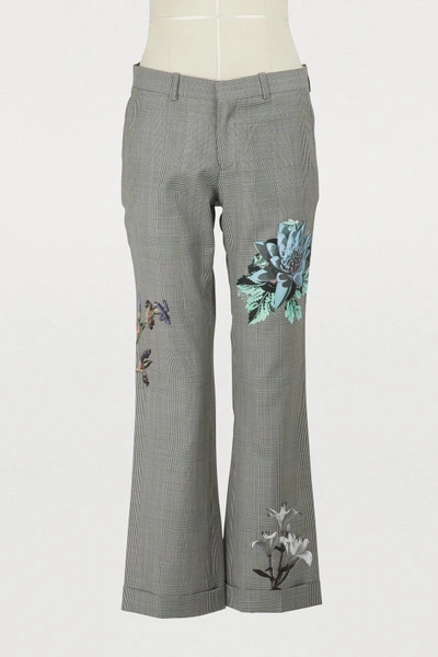 Shop Each X Other Floral Print Pants In Grey