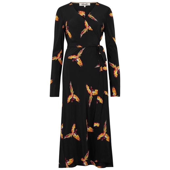 bird wrap dress