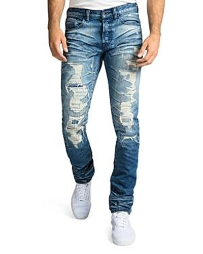 Shop Prps Goods & Co. Le Sabre Slim Fit Jeans In Cooing In Indigo