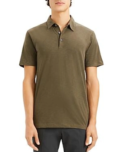 Shop Theory Regular Fit Polo Shirt - 100% Exclusive In Military