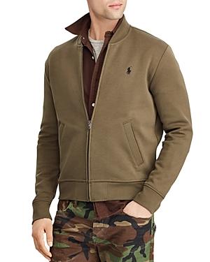 ralph lauren double knit bomber jacket