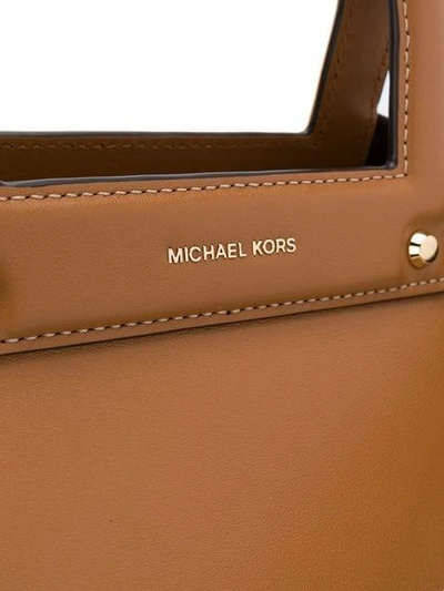 Shop Michael Michael Kors Large Tote Bag - Brown