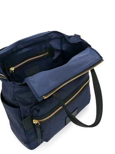 Shop Marc Jacobs Biker Babybag - Blue