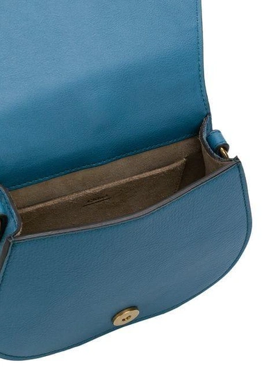 Shop Chloé Mini Nile Bag In Blue