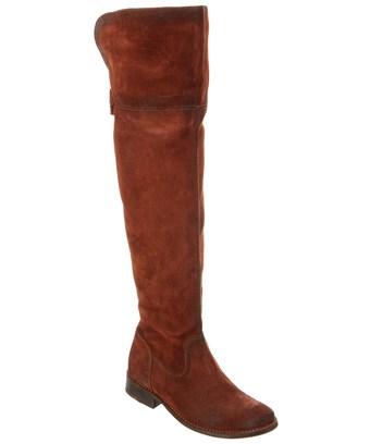 frye over the knee suede boots