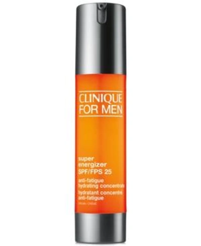 Shop Clinique For Men Super Energizer Anti-fatigue Hydrating Concentrate Spf 25, 1.7-oz.